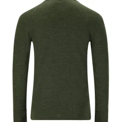 Whistler Skitøj|Vintertøj-Cerro Merino uld Skiundertrøje Herre, deep forest