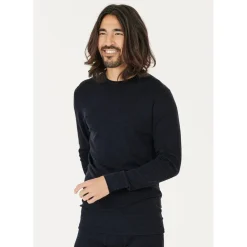 Whistler Skitøj|Vintertøj-Cerro Merinould Skiundertøjssæt Herre, navy  2048 Navy BlazerMateriale: 85% Merinould 15% Lyocell (silkeagtigt mod huden)  Funktionelt undertøj med merinould har den egenskab at holde kropstemperaturen stabil i al slags vejr. Velegnet til mange former for udendørs aktiviteter. Eller indendørs, hvis der skal spares lidt på varmeregningen.Fakta:- 85% af produktet indeholder super blødt 