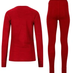 Whistler Skitøj|Vintertøj-Cerro Merinould Skiundertøjssæt Dame, sun-dried tomato 4260 Sun-dried TomatoMateriale: 85% Merinould 15% Lyocell (silkeagtigt mod huden) Funktionelt undertøj med merinould har den egenskab at holde kropstemperaturen stabil i al slags vejr. Velegnet til mange former for udendørs aktiviteter. Eller indendørs, hvis der skal spares lidt på varmeregningen.Fakta:- 85% af produktet indeholder super blødt