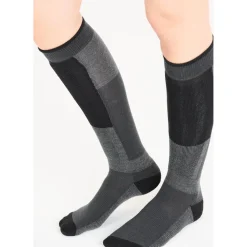 Whistler Skitøj|Vintertøj-Corsicana 2-Pack Skistrømper 1011 Dark Grey Melange 