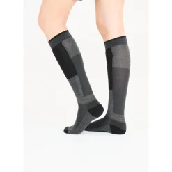 Whistler Skitøj|Vintertøj-Corsicana 2-Pack Skistrømper 1011 Dark Grey Melange 