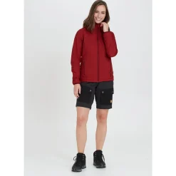 Whistler Beklædning|Outdoortøj-Covina Softshelljakke Dame, biking red 4120 Biking Red
