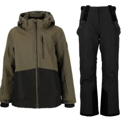 Whistler Vintertøj|Skitøj-Drizzle W-Pro 10.000 Skisæt Børn/Junior, black ink  1001 Black