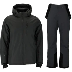 Whistler Vintertøj|Skitøj-Drizzle W-Pro 10.000 Skisæt Børn/Junior, sort  1001 Black