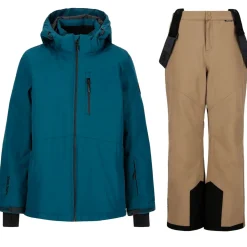 Whistler Skitøj|Vintertøj-Drizzle W-Pro 10.000 Skisæt Børn/Junior, reflecting pond  3040 Fallen rock