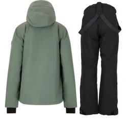 Whistler Skitøj|Skitøj-Drizzle W-Pro 10.000 Skisæt Dame, balsam green