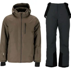 Whistler Skitøj|Skitøj-Drizzle W-Pro 10.000 Skisæt Herre, black ink