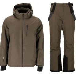 Whistler Skitøj|Skitøj-Drizzle W-Pro 10.000 Skisæt Herre, black ink