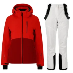 Whistler Skitøj|Skitøj-Drizzle W-Pro 10.000 Skisæt Dame, red alert