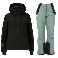 Whistler Skitøj|Skitøj-Drizzle W-Pro 10.000 Skisæt Dame, black