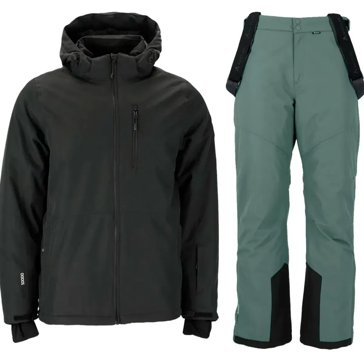 Whistler Skitøj|Skitøj-Drizzle W-Pro 10.000 Skisæt Herre, black