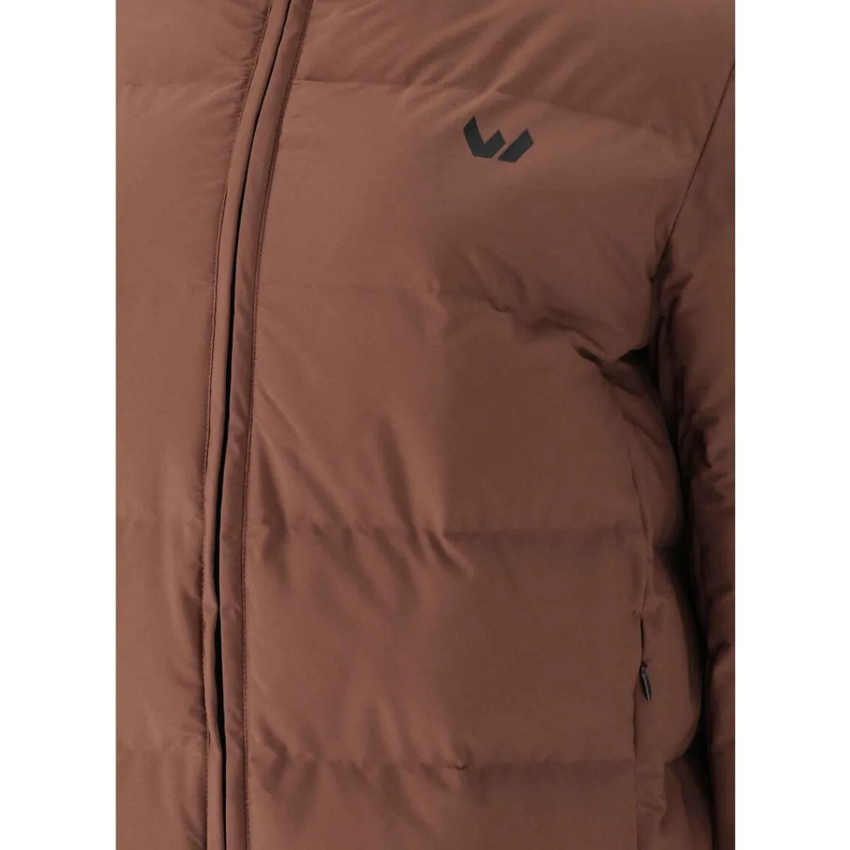 Whistler Vintertøj|Vintertøj-Janine Padded Vinterjakke Dame 5127 Marron