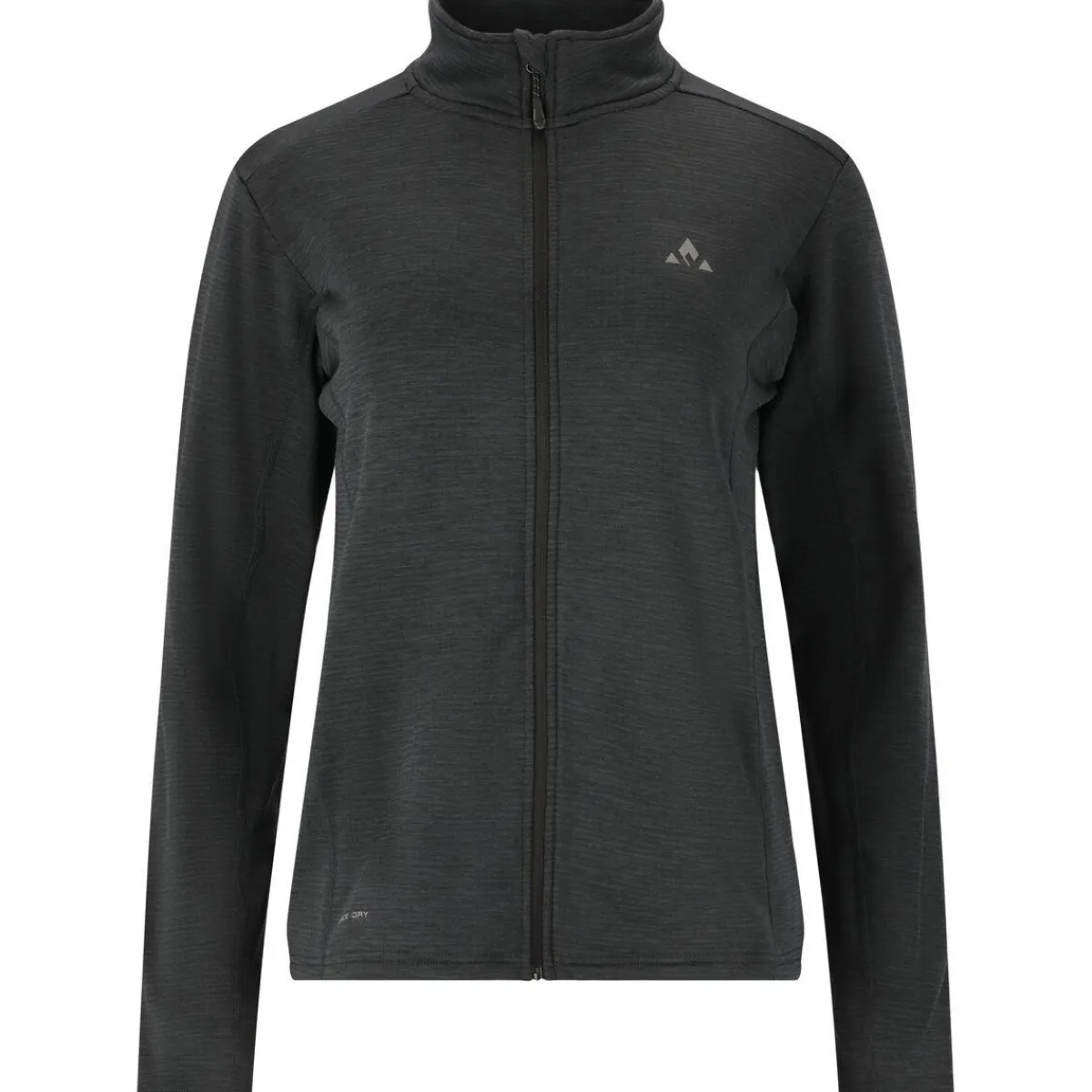 Whistler Skitøj|Vintertøj-Juice Waffle Full-Zipper Midlayer Dame Black