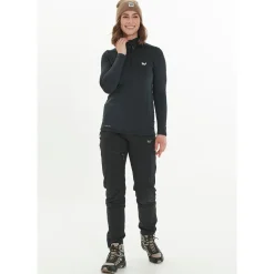 Whistler Beklædning|Outdoortøj-Juice Waffle Midlayer Dame  Black