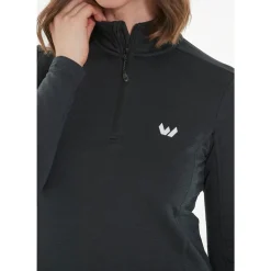 Whistler Beklædning|Outdoortøj-Juice Waffle Midlayer Dame  Black