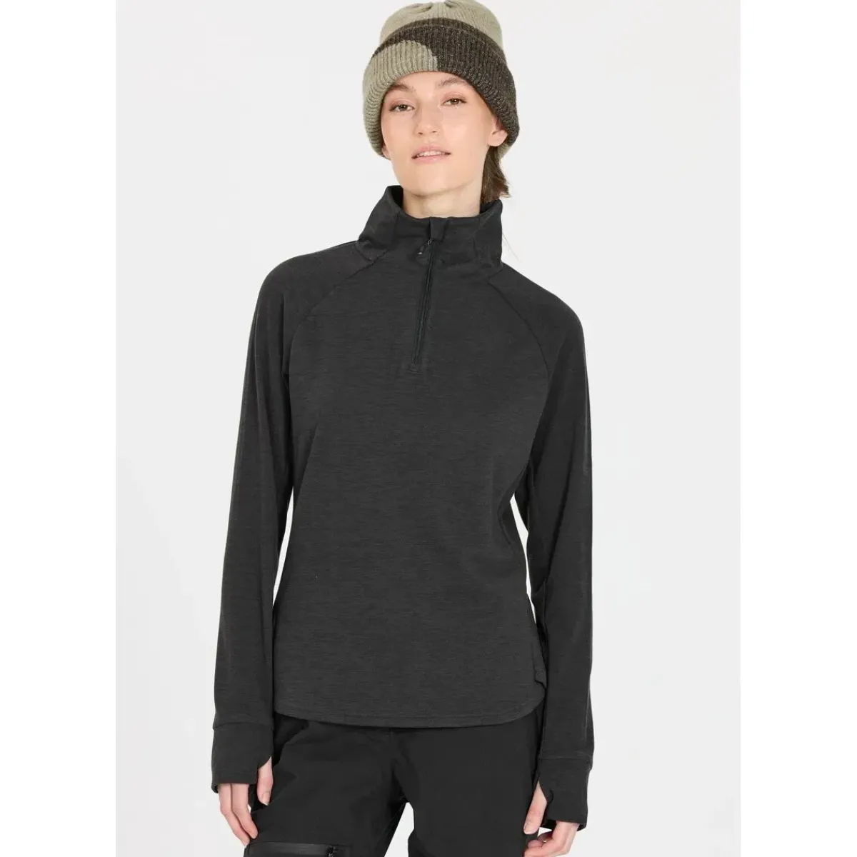 Whistler Skitøj|Beklædning-Kajsa Half-Zip Midlayer Dame