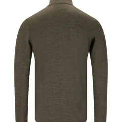 Whistler Vintertøj|Beklædning-Kalle Waffle Full-Zipper Midlayer Herre  1071 Black Ink