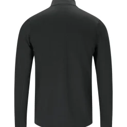 Whistler Skitøj|Beklædning-Kalle Waffle Full-Zipper Midlayer Herre  1001 Black