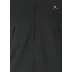 Whistler Skitøj|Beklædning-Kalle Waffle Full-Zipper Midlayer Herre  1001 Black