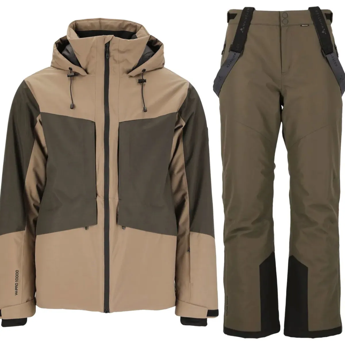 Whistler Skitøj|Skitøj-Kingland W-Pro 10.000 Skisæt Herre, black ink