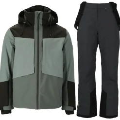 Whistler Skitøj|Skitøj-Kingland W-Pro 10.000 Skisæt Herre, balsam green