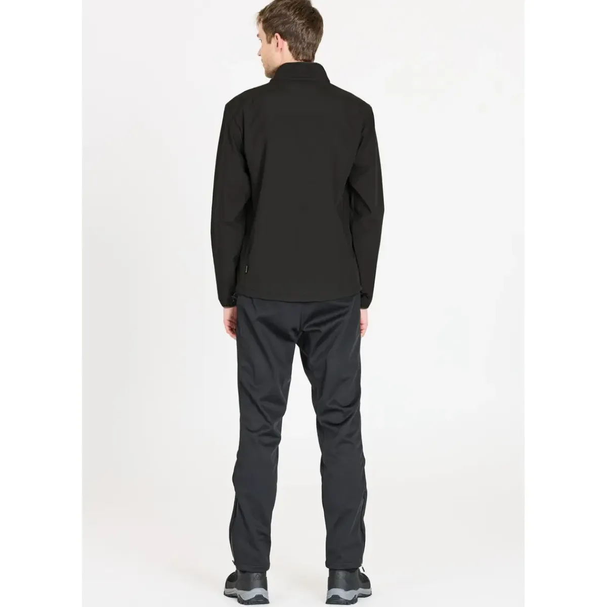 Whistler Beklædning|Outdoortøj-Lango Softshell Jakke Herre 1001 Black