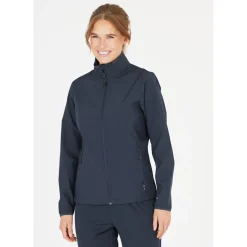 Whistler Beklædning|Outdoortøj-Lango Softshell Jakke Dame  2048 Navy Blazer