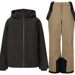 Whistler Vintertøj|Skitøj-Montill Jr. W-Pro 10.000 Skisæt Børn, black