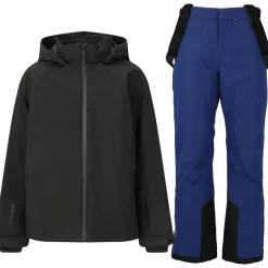 Whistler Vintertøj|Skitøj-Montill Jr. W-Pro 10.000 Skisæt Børn, black