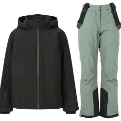 Whistler Vintertøj|Skitøj-Montill Jr. W-Pro 10.000 Skisæt Børn, black