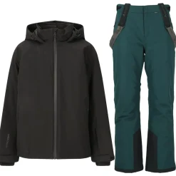 Whistler Vintertøj|Skitøj-Montill Jr. W-Pro 10.000 Skisæt Børn, black