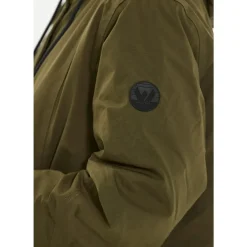 Whistler Vintertøj|Outdoortøj-Nala Melange Parka Vinterjakke Dame, olive 3123 Dark Olive