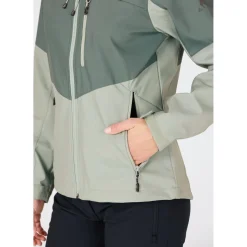 Whistler Beklædning|Outdoortøj-Rosea W-Pro 8000 Softshell Jakke Dame, slate gray 3103 Slate Gray