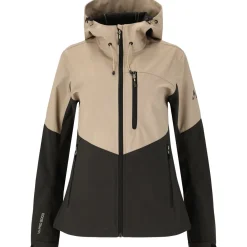 Whistler Beklædning|Outdoortøj-Rosea W-Pro 8000 Softshell Jakke Dame, simply taupe 1136 Simply Taupe