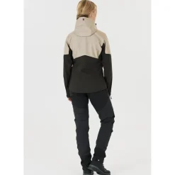 Whistler Beklædning|Outdoortøj-Rosea W-Pro 8000 Softshell Jakke Dame, simply taupe  1136 Simply Taupe