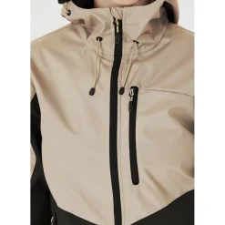 Whistler Beklædning|Outdoortøj-Rosea W-Pro 8000 Softshell Jakke Dame, simply taupe  1136 Simply Taupe