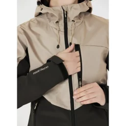 Whistler Beklædning|Outdoortøj-Rosea W-Pro 8000 Softshell Jakke Dame, simply taupe  1136 Simply Taupe