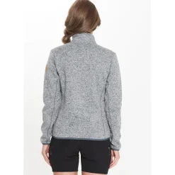 Whistler Vintertøj|Beklædning-Samani Fleecetrøje Dame, lysegrå 1005A Light Grey Melange