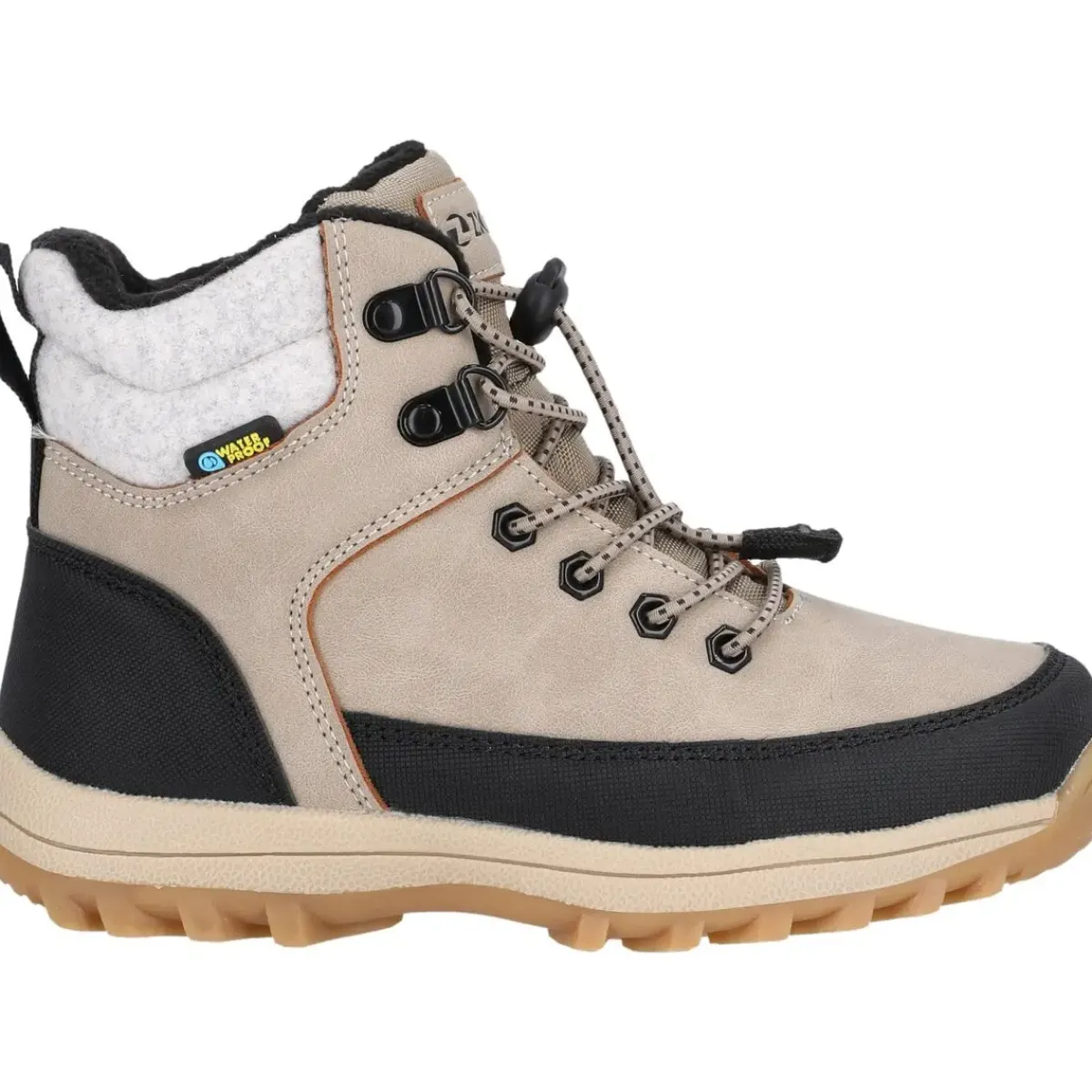 ZigZag Vinterfodtøj|Vinterstøvler-Aenaide Vandtæt Vinterstøvle Børn 2125 Tan - Beige