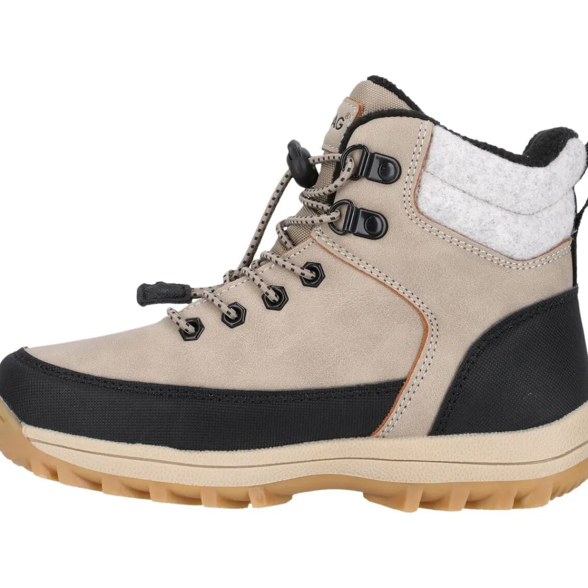 ZigZag Vinterfodtøj|Vinterstøvler-Aenaide Vandtæt Vinterstøvle Børn 2125 Tan - Beige