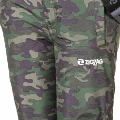 ZigZag Vintertøj|Skitøj-Alpi Printed Skibukser Børn, army