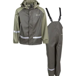 ZigZag Regntøj|Regntøj-Gilbo Regnsæt Børn, grøn 3052 Forest Night