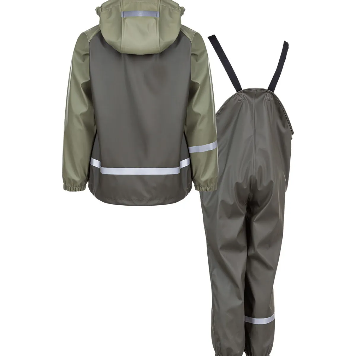 ZigZag Regntøj|Regntøj-Gilbo Regnsæt Børn, grøn 3052 Forest Night