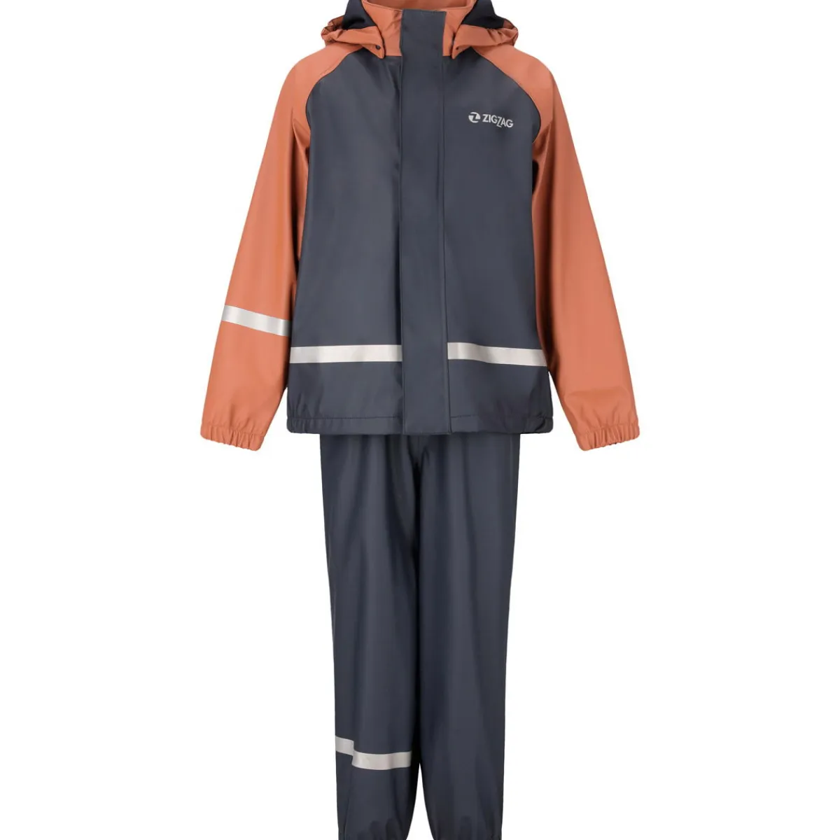 ZigZag Regntøj|Regntøj-Gilbo Regnsæt Børn, umber 5108 Umber