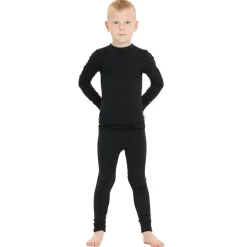 ZigZag Vintertøj|Skitøj-Gualala V2 Seamless Skiundertøjssæt Børn